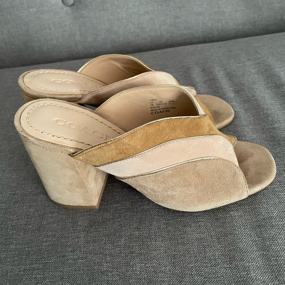 Coach Bria Mules, Size 7. NWOB! - Picture 7 of 15